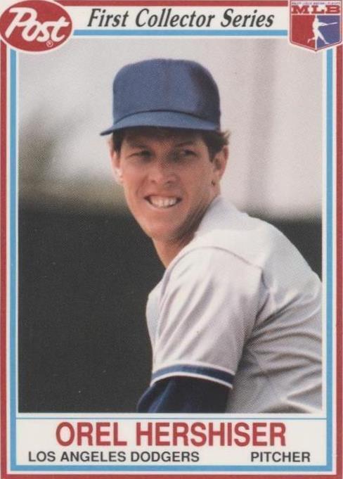 1990 Post - Orel Hershiser #8