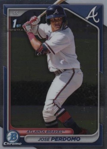 2024 Bowman Chrome JOSE PERDOMO 1st BOWMAN AUTO!! BRAVES | eBay 2024 Bowman Chrome JOSE PERDOMO 1st BOWMAN AUTO!! BRAVES | eBay