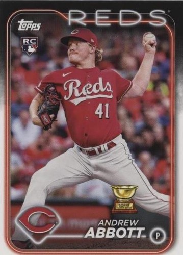 2024 Topps Cincinnati Reds - Andrew Abbott #CIN-10