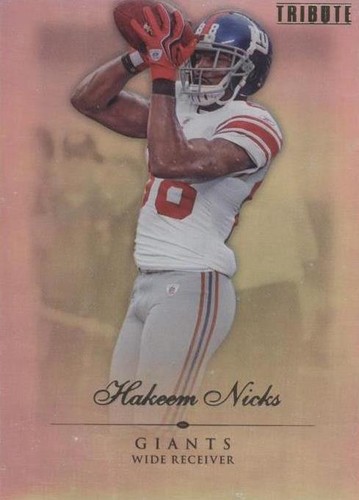 2010 Topps Tribute Hakeem Nicks #68