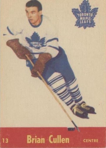 1955-56 Parkhurst - Brian Cullen #13
