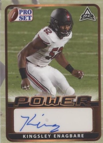 2021 Leaf Pro Set Power Kingsley Enagbare #BA-KE1