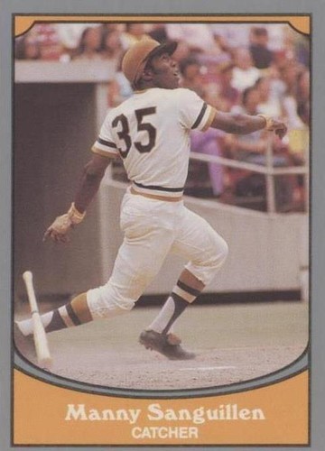 1990 Pacific Baseball Legends - Manny Sanguillen #75
