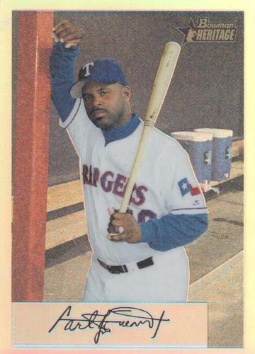 2002 Bowman Heritage - Carl Everett #24BHC