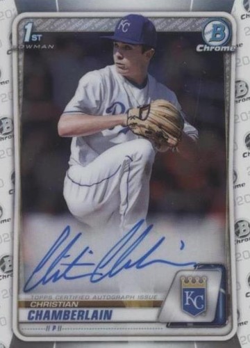 2020 Bowman Draft - Christian Chamberlain #CDA-CC