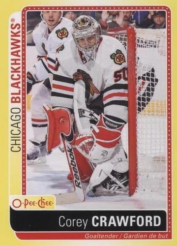 2013-14 O-Pee-Chee - Corey Crawford #S-CC
