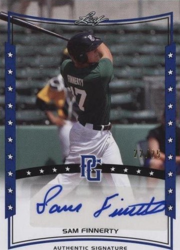 2014 Leaf Perfect Game Showcase - Sam Finnerty #A-SF1