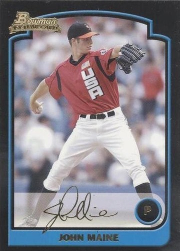 2003 Bowman Draft Picks & Prospects - John Maine #BDP145