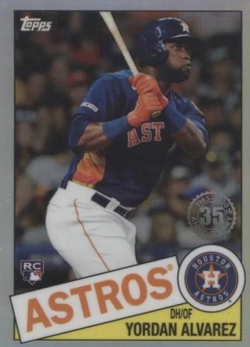 2020 Topps Chrome - Yordan Alvarez #85TC-4