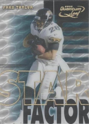 2000 Quantum Leaf Fred Taylor #SF 28