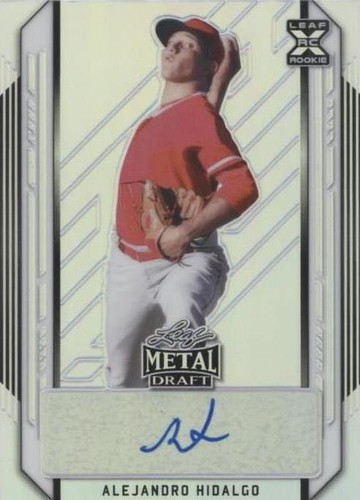 2021 Leaf Metal Draft - Alejandro Hidalgo #BA-AH1