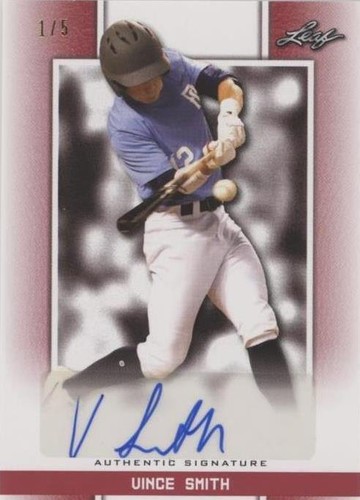 2019 Leaf Perfect Game National Showcase - Vince Smith #BA-VS1