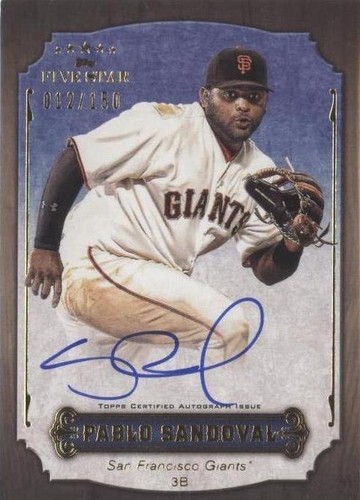 2012 Topps Five Star - Pablo Sandoval #FSA-PS