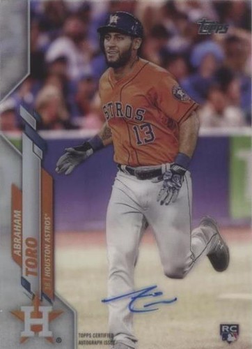 2020 Topps Clearly Authentic Autographs - Abraham Toro #CCA-AT