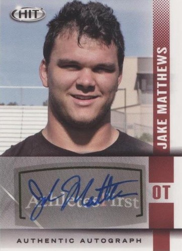 2014 SAGE Hit Jake Matthews #A127
