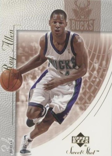 2002-03 Upper Deck Sweet Shot - Ray Allen #43