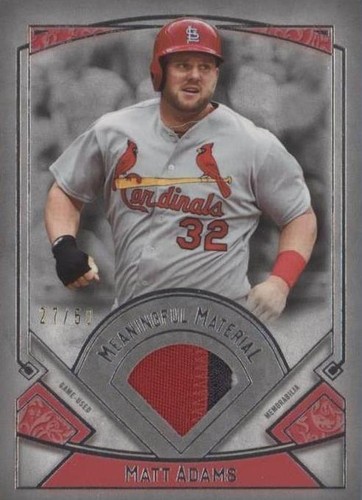 2017 Topps Museum Collection - Matt Adams #MM-MA