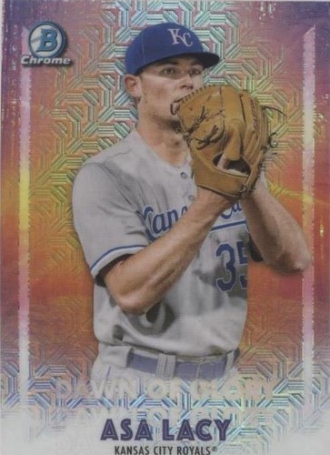 MLBカード　ASA LACY 99シリ ASA LACY BOWMAN ROOKIE RC DRAFT KANSAS CITY ROYALS #BD-158