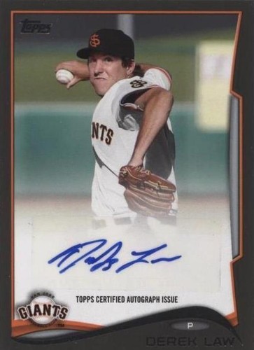 2014 Topps Pro Debut - Derek Law #PDA-DL