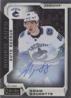 2018-19 O-Pee-Chee Platinum - Adam Gaudette #R-AD