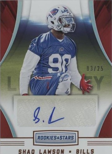 2016 Panini Rookies & Stars Shaq Lawson #RLS-SLS