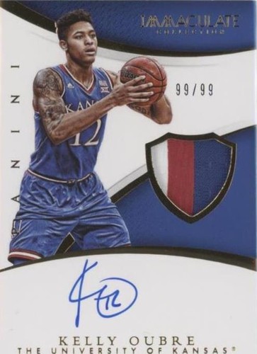 2015 Panini Immaculate Collection Collegiate - Kelly Oubre Jr. #348
