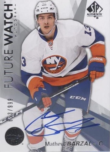 2016-17 SP Authentic - Mathew Barzal #170