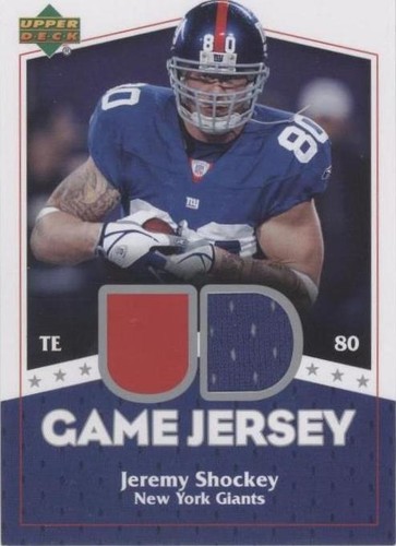 2007 Upper Deck Jeremy Shockey #UDGJ-JS