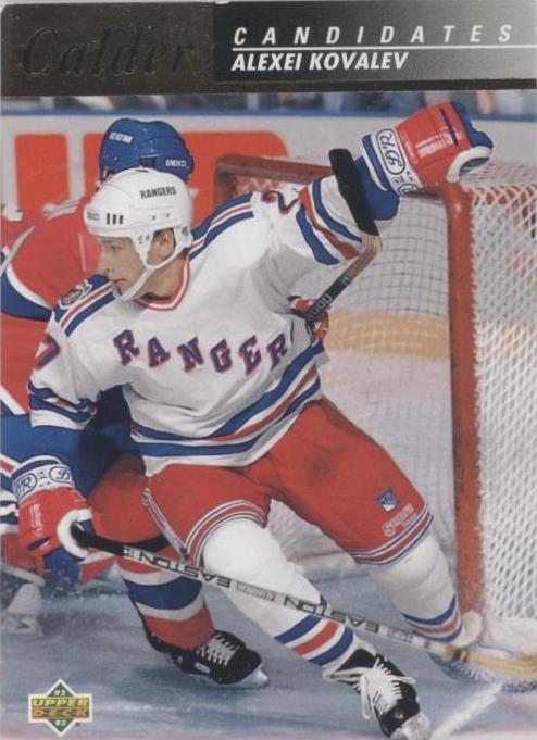 Cubierta superior 1992-93 - Alex Kovalev #CC11