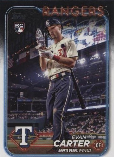 2024 Topps Update Series - Evan Carter #US58