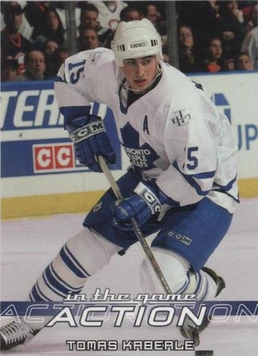 2003-04 In the Game Action - Tomas Kaberle #580