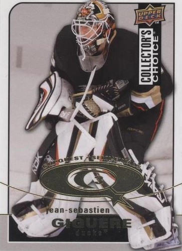 2008-09 Upper Deck Collector's Choice - Jean-Sebastien Giguere #CQ-65