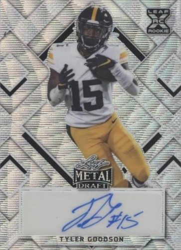 2022 Leaf Metal Draft Tyler Goodson #BA-TG1