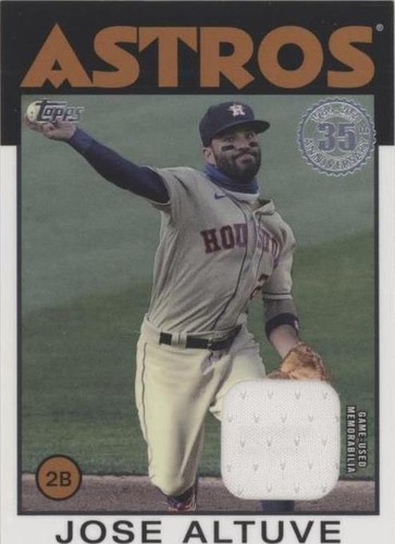 2021 Topps - Jose Altuve #86R-JA