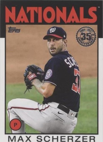 2021 Topps - Max Scherzer #86B-95