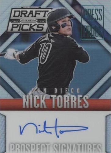 2014 Panini Prizm Perennial Draft Picks - Nick Torres #66