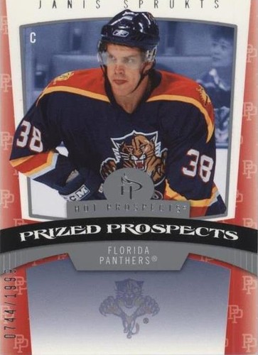 2006-07 Fleer Hot Prospects - Janis Sprukts #160