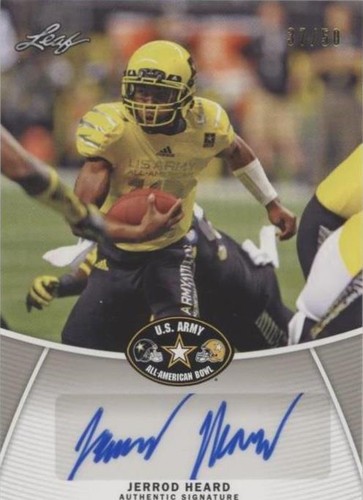 2014 Leaf U.S. Army All-American Bowl Jerrod Heard #BA-JH3