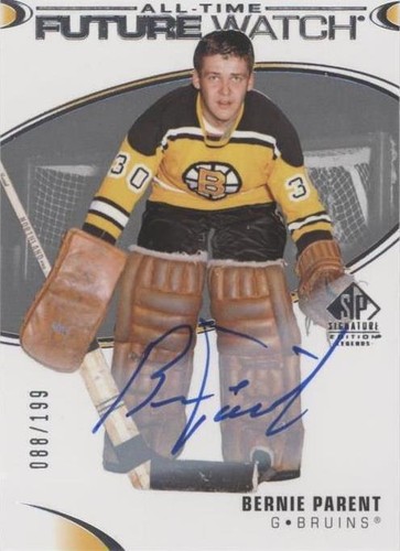 2020-21 Upper Deck SP Signature Edition Legends - Bernie Parent #365