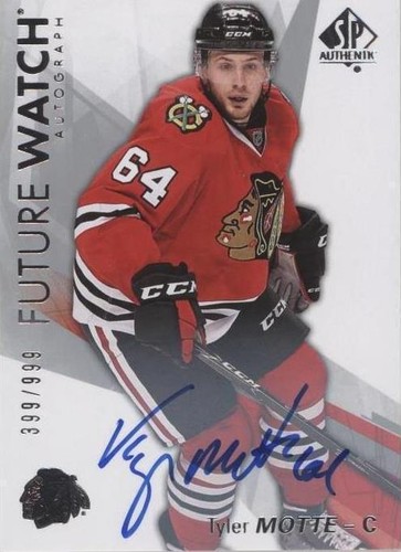 2016-17 SP Authentic - Tyler Motte #163