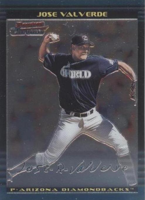 2002 Bowman Chrome - Jose Valverde #245