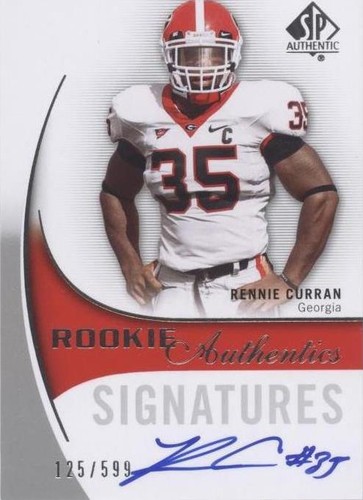 2010 SP Authentic Rennie Curran #152