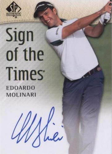 2014 SP Authentic - Edoardo Molinari #SOTT-EM