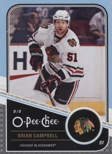 2011-12 O-Pee-Chee - Brian Campbell #7