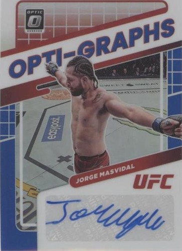 2022 Panini Donruss Optic UFC - Jorge Masvidal #OG-JMV