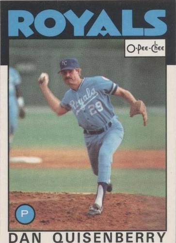 1986 O-Pee-Chee - Dan Quisenberry #50