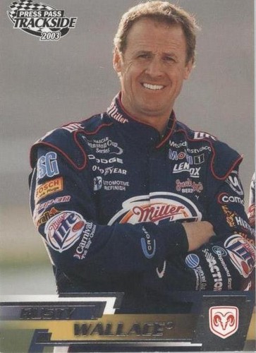 2003 Press Pass Trackside - Rusty Wallace #18