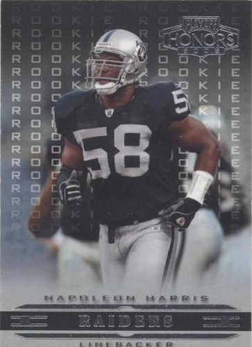 2002 Playoff Honors Napoleon Harris #186