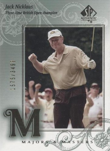 2002 SP Authentic - Jack Nicklaus #124