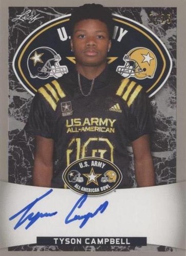 2018 Leaf Metal U.S. Army All-American Bowl Tyson Campbell #ATA-TC1